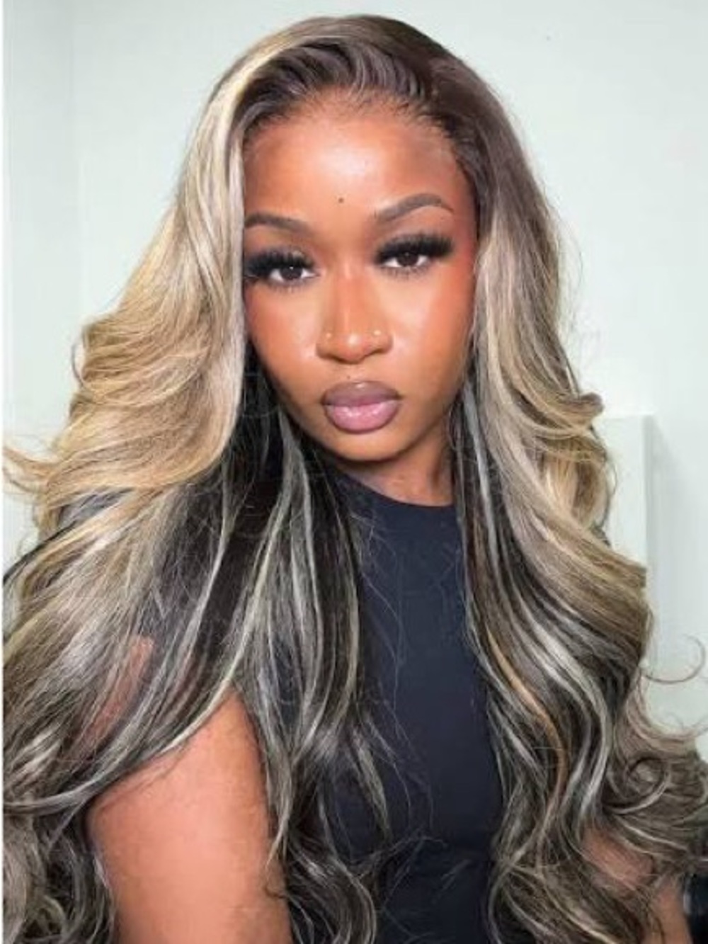 Bellami ombré #2|platinum Clip In Hair Extensions - 22" 220g - Picture 5 of 6